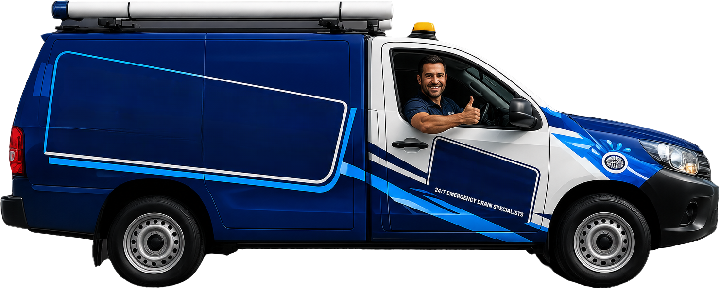 Campbelltown Blocked Drains service van