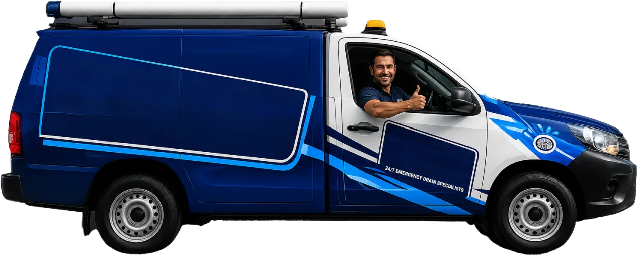 Blocked Drains Campbelltown service van